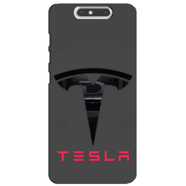Чехол с рисунком «Logo TESLA» для ZTE Blade V8 Чехол с рисунком «Logo TESLA» для ZTE Blade V8