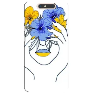 Чохол на ZTE Blade V8 (Український дизайн) (Українка на всю голову)