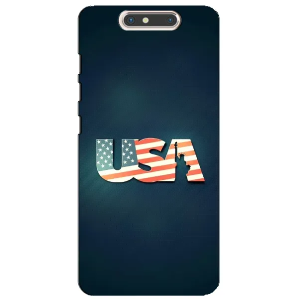 Чехол с рисунком «USA» для ZTE Blade V8 Чехол с рисунком «USA» для ZTE Blade V8