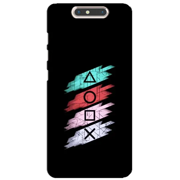Чехол с рисунком «Значки Sony» для ZTE Blade V8 Чехол с рисунком «Значки Sony» для ZTE Blade V8