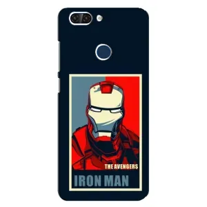 Чохол Супергерой Залізна Людина на ZTE Blade V9 (Art Iron man)