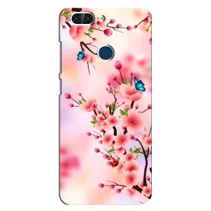 Чохол з картинкою Сакури на ZTE Blade V9 (Метелики на сакурі)