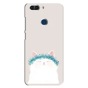 Чехол на тематику: Коты для ZTE Blade V9 (Белый котик)