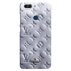 Текстурный Чехол Louis Vuitton для ЗТЕ Блейд В9 (Белый ЛВ)