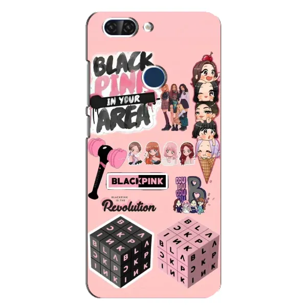 Чехол с рисунком «BLACK PINK коллаж» для ZTE Blade V9 Чехол с рисунком «BLACK PINK коллаж» для ZTE Blade V9