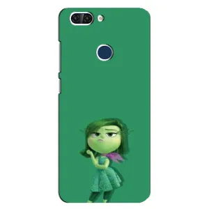 Чехол Головоломка для ZTE Blade V9 - (AlphaPrint) (Брезгливость)