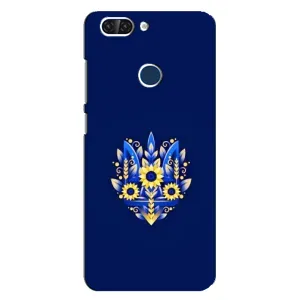 Чехол Укр Символика для ZTE Blade V9 (Цветущий Герб)