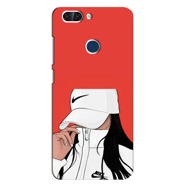 Чехол с рисунком «Девушка Nike» для ZTE Blade V9 Чехол с рисунком «Девушка Nike» для ZTE Blade V9