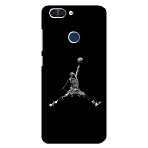 Силиконовый Чехол Nike Air Jordan на ЗТЕ Блейд В9 (Джордан)