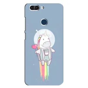 Чехол Unicorn на ZTE Blade V9 (Единорог космонавт)