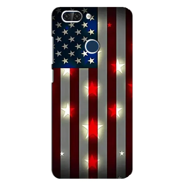 Чехол с рисунком «Флаг США 2» для ZTE Blade V9 Чехол с рисунком «Флаг США 2» для ZTE Blade V9