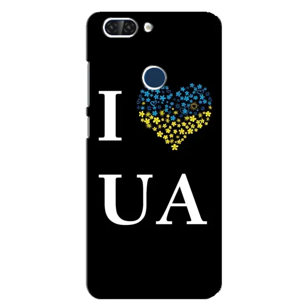 Чехол с рисунком «I Love UA» для ZTE Blade V9 Чехол с рисунком «I Love UA» для ZTE Blade V9