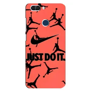 Силиконовый Чехол Nike Air Jordan на ЗТЕ Блейд В9 (Just Do It)