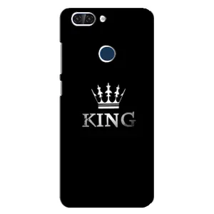 Чехол (Корона на чёрном фоне) для ЗТЕ Блейд В9 (KING)