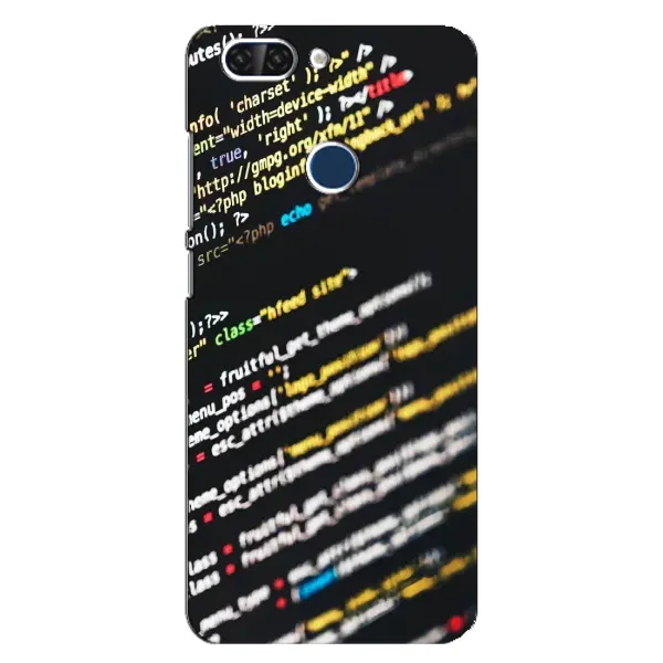 Чехол с рисунком «Код» для ZTE Blade V9 Чехол с рисунком «Код» для ZTE Blade V9