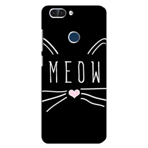 Бампер с изображением Котиков для ЗТЕ Блейд В9 (КОТИК MEOW)