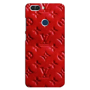 Текстурний Чохол Louis Vuitton для ЗТЕ Блейд В9 (Червоний ЛВ)
