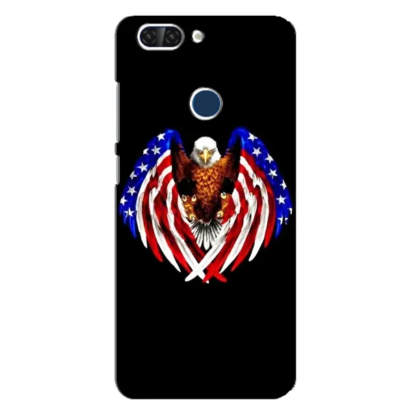 Чехол с рисунком «Крылья США» для ZTE Blade V9 Чехол с рисунком «Крылья США» для ZTE Blade V9