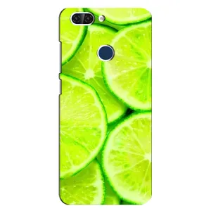 Чохол з зображенням смачної їжі для ZTE Blade V9 (Лайм)