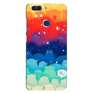Силіконовий чохол з котиком для ZTE Blade V9 (Mew)