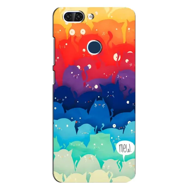 Чехол с рисунком «Mew» для ZTE Blade V9