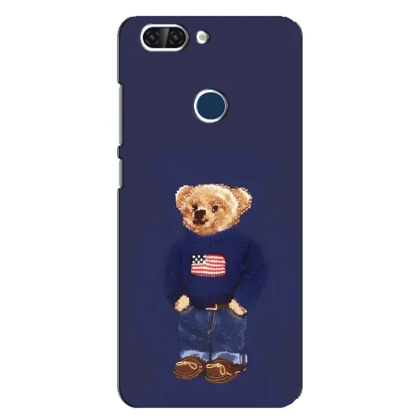 Чехол с рисунком «Мишка USA» для ZTE Blade V9 Чехол с рисунком «Мишка USA» для ZTE Blade V9