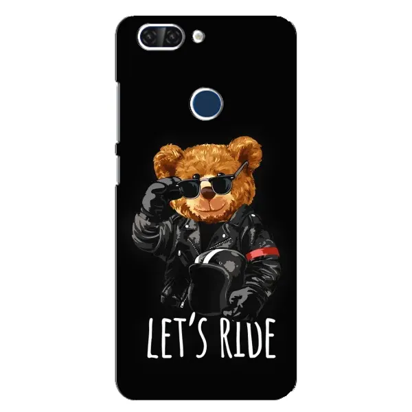 Чехол с рисунком «Модный Мишка» для ZTE Blade V9 Чехол с рисунком «Модный Мишка» для ZTE Blade V9