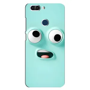 Силиконовые Чехлы (смешные стикеры) для ZTE Blade V9 (Забавное мятное лицо)