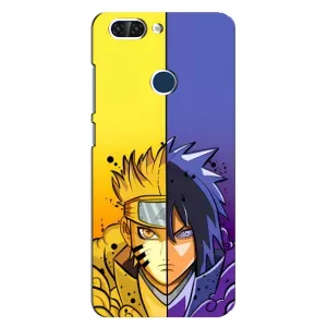 Купить Чехлы на телефон с принтом Anime для ZTE Blade V9 (Naruto Vs Sasuke)