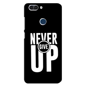 Силіконовый Чохол на ZTE Blade V9 з картинкою НАЙК (Never Give UP)