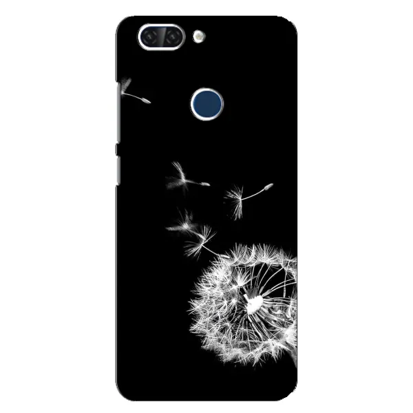 Чехол с рисунком «Одуванчик на чёрном» для ZTE Blade V9 Чехол с рисунком «Одуванчик на чёрном» для ZTE Blade V9