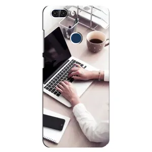 Силиконовый бампер (Работники) на ZTE Blade V9 (Офисный работник)
