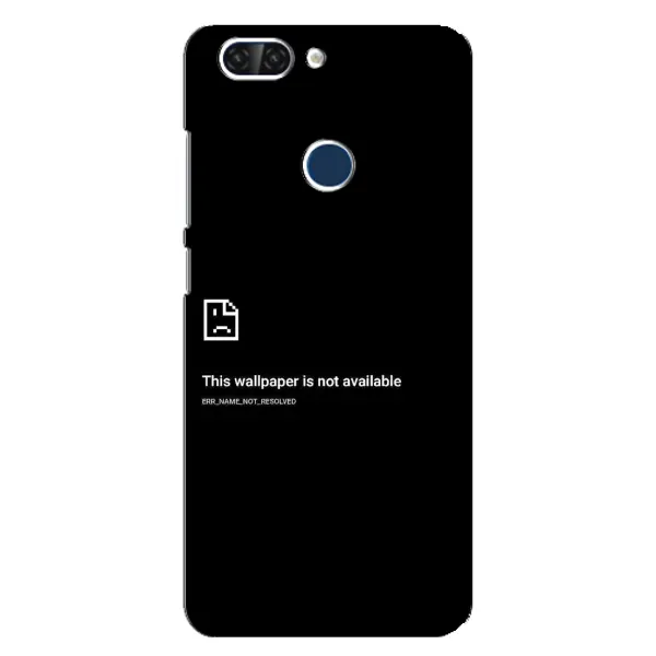 Чехол с рисунком «Ошибка» для ZTE Blade V9 Чехол с рисунком «Ошибка» для ZTE Blade V9