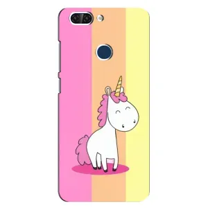 Чехол Unicorn на ZTE Blade V9 (Радужный Единорог)
