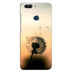 Силіконовий Чохол з кульбабками на ZTE Blade V9 (Роздмухана кульбабка)