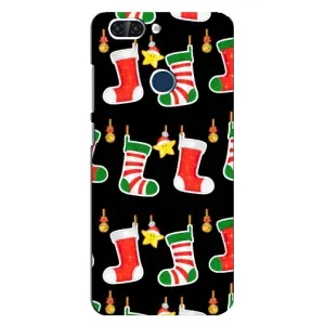 Силиконовый бампер на рождество для ZTE Blade V9 (Рождественские подарки)