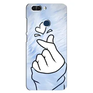 Чехлы (Знак сердечка) на ZTE Blade V9 (Сердечка знак)