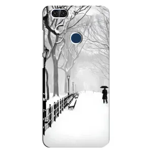 Чехлы на Новый Год ZTE Blade V9 (Снегом замело)