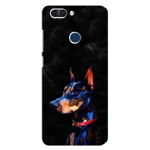 Бампер для ZTE Blade V9 з картинкою "Песики" (Собака Мопсік)