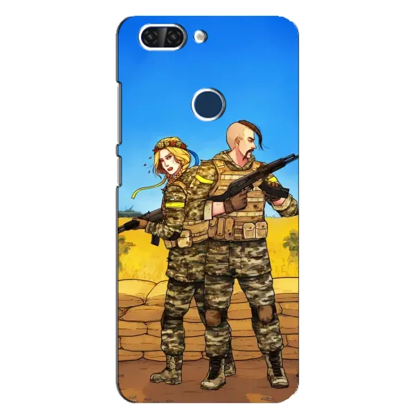 Чехол с рисунком «Солдаты ЗСУ» для ZTE Blade V9 Чехол с рисунком «Солдаты ЗСУ» для ZTE Blade V9