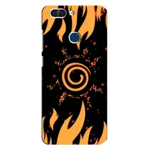Купить Чехлы на телефон с принтом Anime для ZTE Blade V9 (Солнце Наруто)