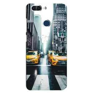 Силиконовый бампер (Работники) на ZTE Blade V9 (Такси)