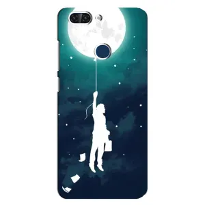 Чехол (ТПУ) с планетами на ZTE Blade V9 (To The moon)