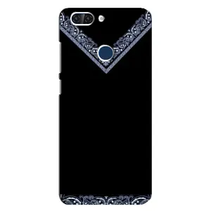 Силіконовый Чохол на ZTE Blade V9 (Комірець вишиванки)