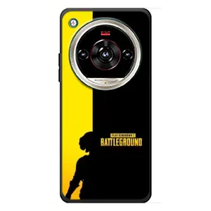 Чехол (TPU) с картинкой "Лого Пабг" на ЗТЕ Нубиа Фокус 2 Ультра (Battlegrounds)