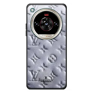 Текстурный Чехол Louis Vuitton для ЗТЕ Нубиа Фокус 2 Ультра (Белый ЛВ)