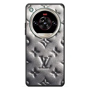 Текстурный Чехол Louis Vuitton для ЗТЕ Нубиа Фокус 2 Ультра (Бежевый ЛВ)