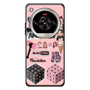 Чехлы с картинкой для ZTE Nubia Focus 2 Ultra (BLACK PINK коллаж)