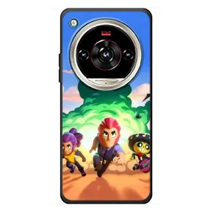 Силиконовый Чехол на ZTE Nubia Focus 2 Ultra с картинкой Brawl Stars (Бравел Старс)