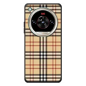 Чехол с Брендами одежды на ЗТЕ Нубиа Фокус 2 Ультра (Burberry стиль)